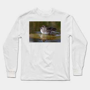 Green-winged Teal - female Long Sleeve T-Shirt